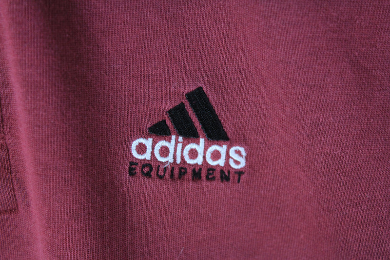 Vintage Adidas Equipment Polo T-Shirt Large