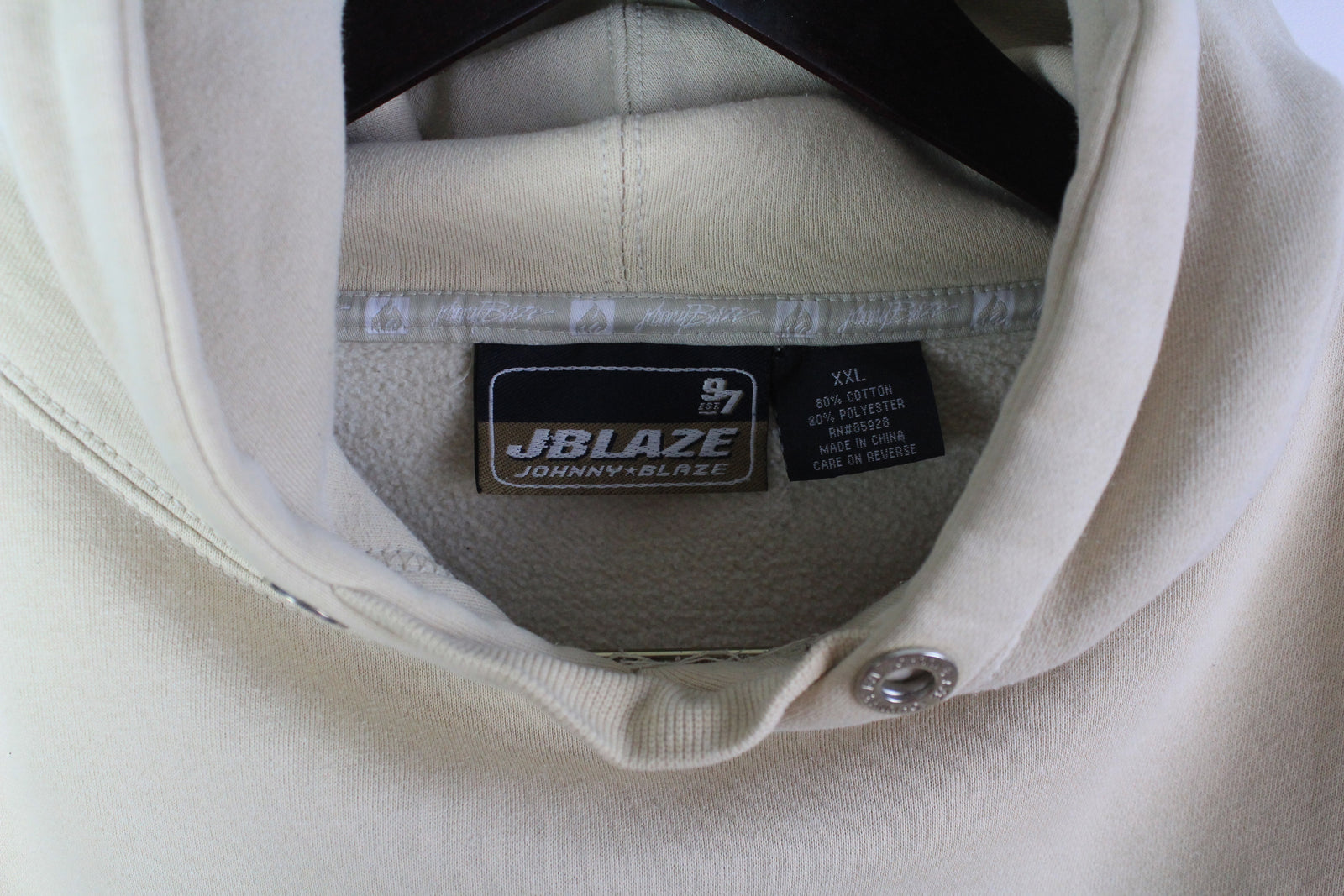 Vintage Johnny Blaze 97 Hoodie XLarge / XXLarge – dla dushy