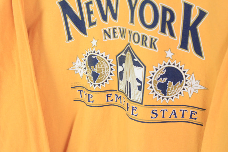 Vintage New York Long Sleeve T-Shirt XLarge