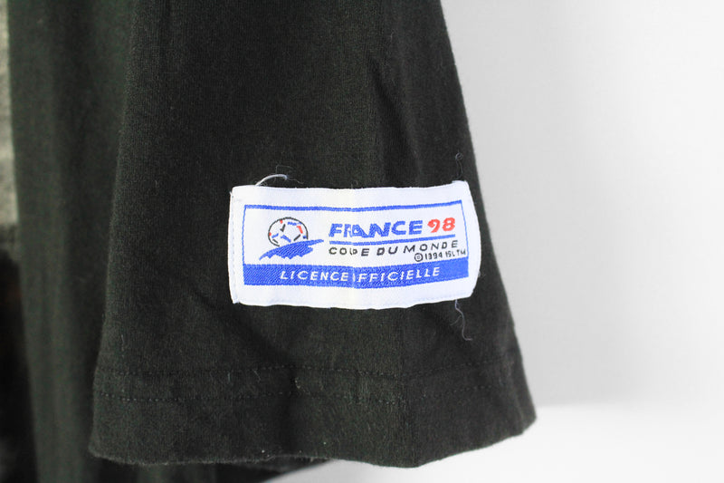 Vintage Adidas England Team 1998 France World Cup T-Shirt Large