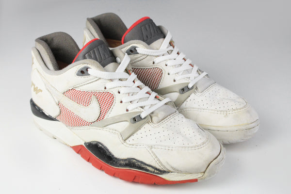 Vintage Nike Trainer TW Lite 1990 Sneakers US 8.5 white retro 90s sport shoes rare trainers 