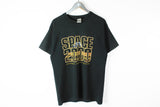 Vintage Johnson Space Center 2000 T-Shirt Large / XLarge black big logo 90s tee
