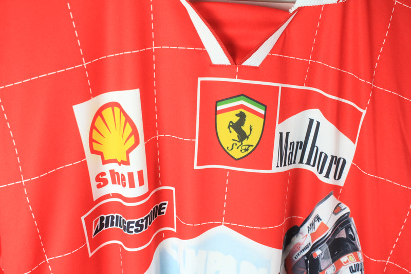 Vintage Michael Schumacher Ferrari T-Shirt XLarge