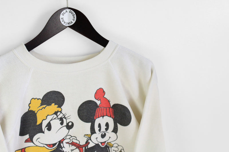 Vintage Disney Mickey Mouse Sweatshirt Women's Medium