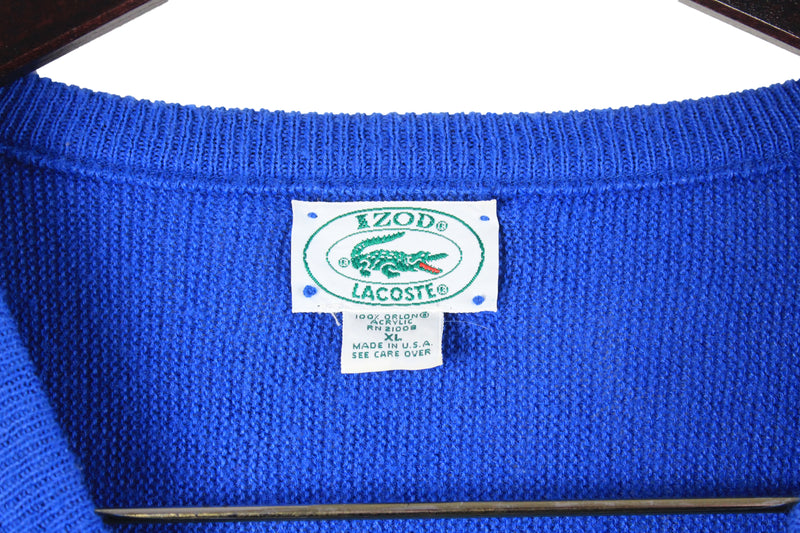 Vintage Lacoste Izod Sweater XLarge / XXLarge