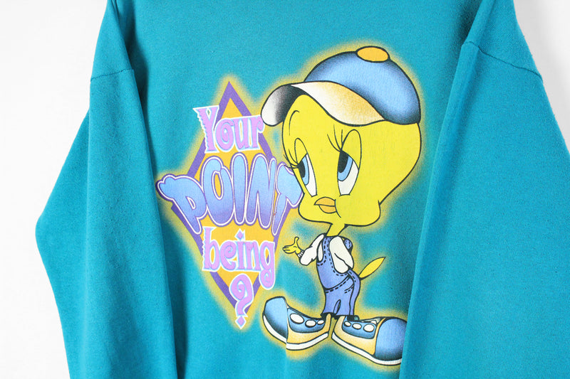 Vintage Looney Tunes Sweatshirt Medium