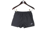 Vintage Nike Shorts Women's XSmall black sport shorts 90s streetwear summer light wear black shorts