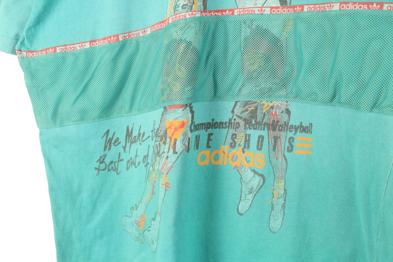 Vintage Adidas Volleyball T-Shirt XXLarge