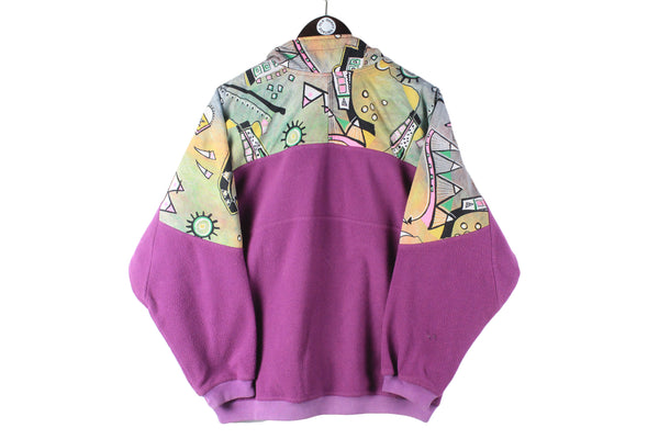 Vintage Maser Fleece 1/4 Zip Small