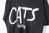 Vintage Cats T-Shirt Large