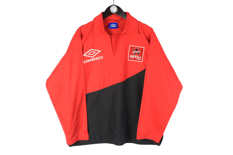 Vintage Umbro UEFA Euro 1996 Sweatshirt Medium &ndash; dla dushy