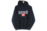 Vintage ECKO UNLTD Hoodie Small size men's big logo sport athletic authentic 90's 80's style hooded sweatshirt cotton jumper 