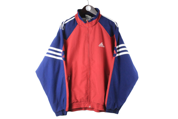 Vintage Adidas Tracksuit XLarge sport minimalistic small logo 90s retro track jacket and pants suit