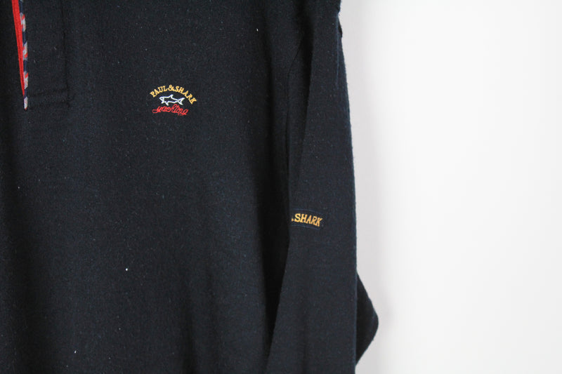 Vintage Paul & Shark Collared Sweater 3XLarge
