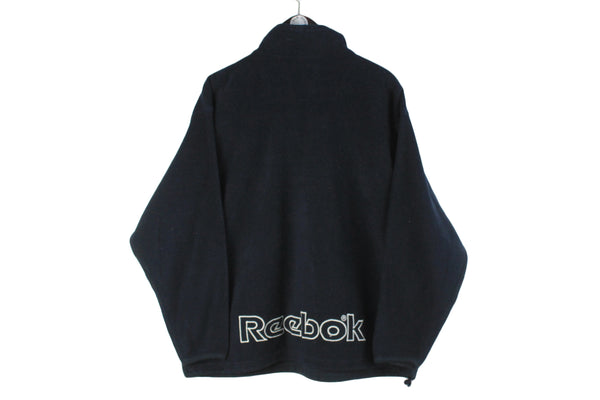 Vintage Reebok Fleece 1/4 Zip Large