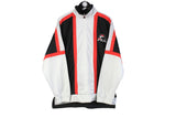 Vintage Fila Track Jacket Large size men's authentic athletic big logo full zip retro rare classic sport style 90's streetwear USA windbreaker