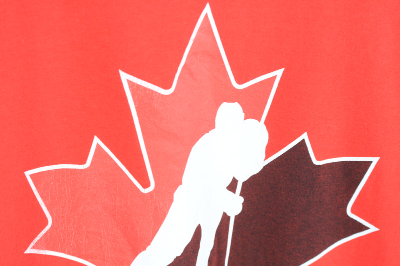 Vintage Canada Hockey Team T-Shirt Large / XLarge
