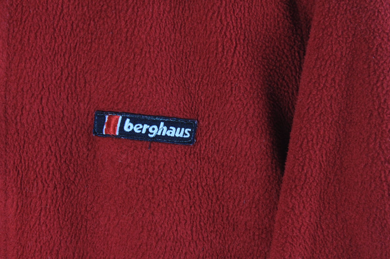 Vintage Berghaus Polartec Fleece Full Zip Small