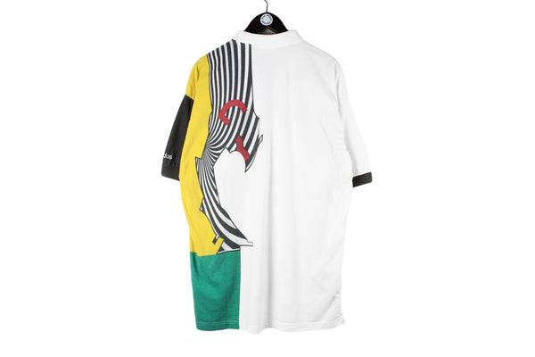 Vintage Adidas ATP Polo T-Shirt XXLarge
