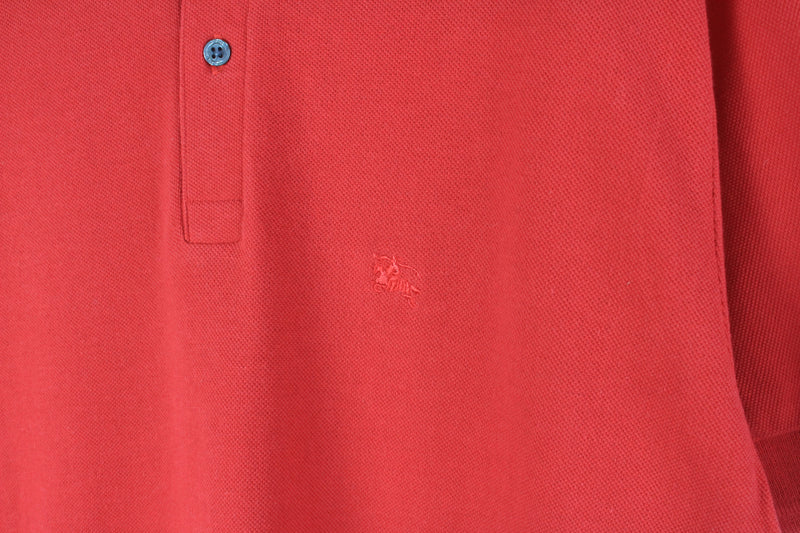 Vintage Burberrys Polo T-Shirt XLarge