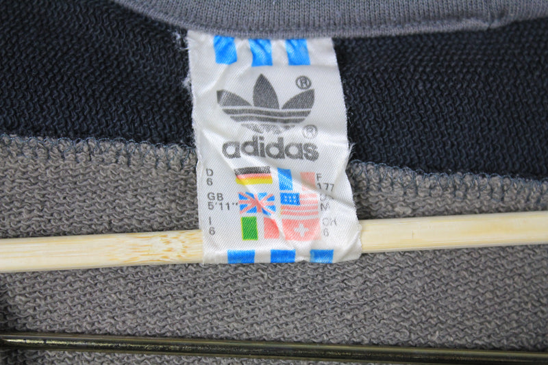 Vintage Adidas USA Hoodie Half Zip Medium