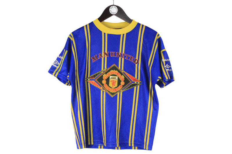 breed Ellende metaal Vintage Umbro Manchester United T-Shirt XSmall / Small – dla dushy