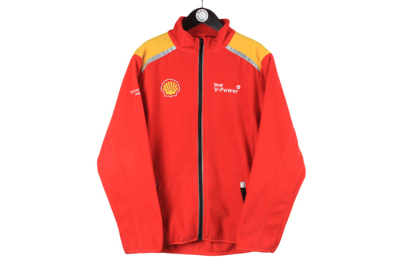 Ferrari Shell Fleece Full Zip Small Formula 1 00s F1 Schumacher sweater