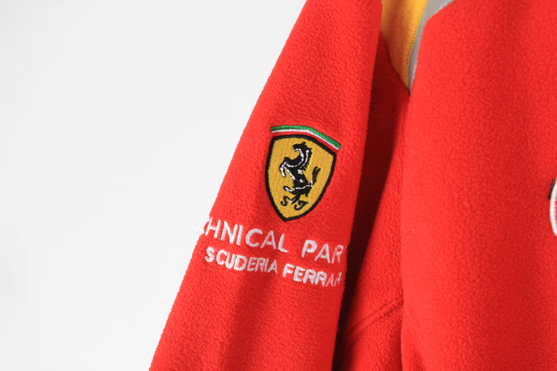 Ferrari Shell Fleece Full Zip Small
