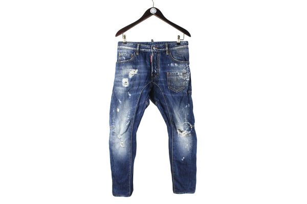 Dsquared2 Jeans 46 streetwear authentic paint drops luxury denim pants