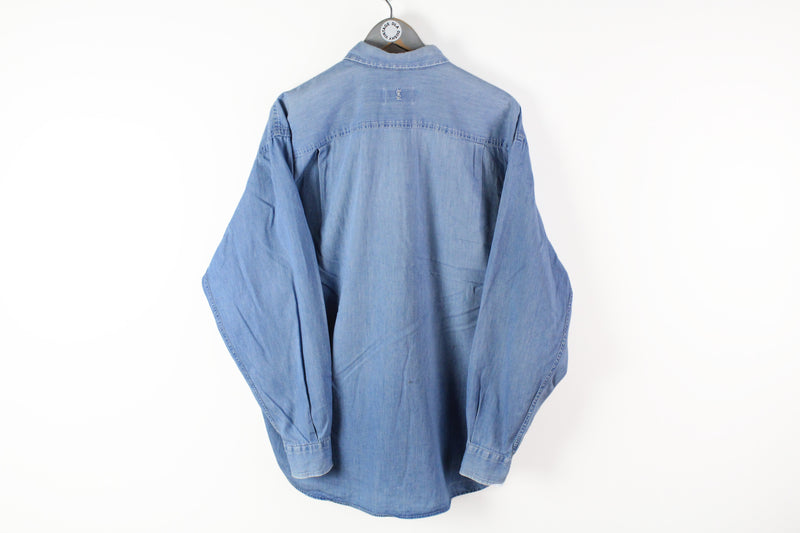 Vintage Yves Saint Laurent Jean Shirt Large