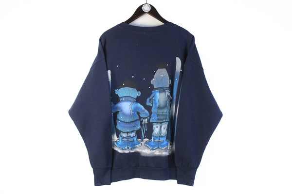 Vintage Sesame Street Sweatshirt Large