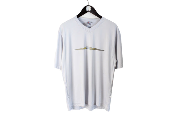 Vintage Nike T-Shirt XLarge polyester v-neck polyester tee