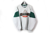 Vintage Miami Hurricanes Sweatshirt XXLarge gray big logo NFL 90s retro style Russel jumper made in USA