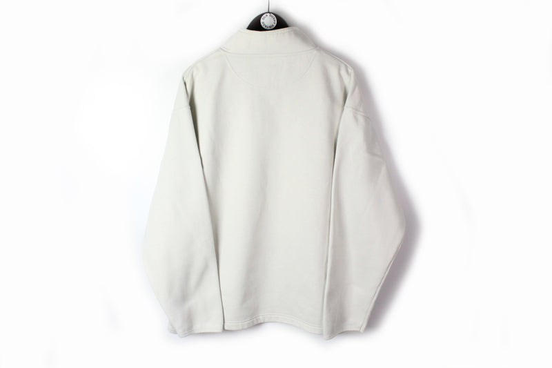 Vintage Reebok Sweatshirt 1/4 Zip XLarge