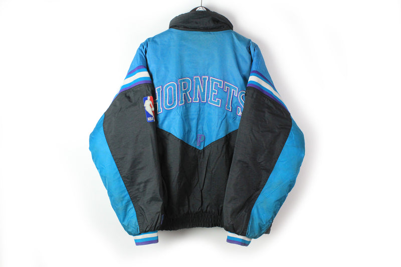 Vintage Charlotte Hornets Pro Player Jacket XLarge