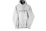 Mki Miyuki Zoku Hoodie Medium gray hooded jumper authentic streetwear Japan brand big logo