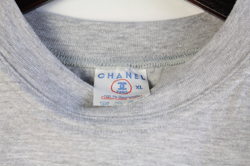 Vintage Chanel Bootleg T-Shirt Large