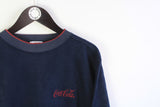 Vintage Coca-Cola Fleece Sweatshirt Small