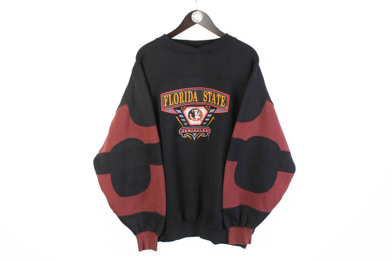 Vintage Florida State Seminoles Sweatshirt XLarge / XXLarge NCAA Division I Football Bowl American NFL crewneck