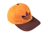 Vintage Adidas Cap orange red 90's rare bright sport hat