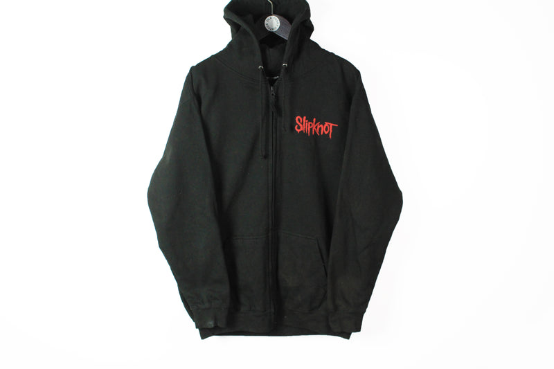 Slipknot 2010 Hoodie Full Zip XLarge black big logo oversize jumper