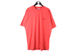 Vintage Reebok T-Shirt XLarge / XXLarge size men's oversize sport wear athletic tee retro bright front logo top short sleeve streetwear