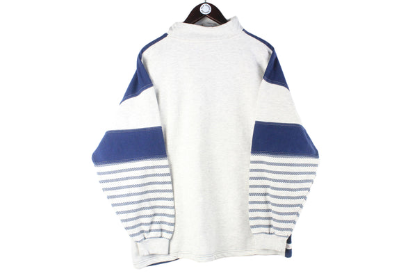 Vintage USA Baseball Sweatshirt 1/4 Zip Medium