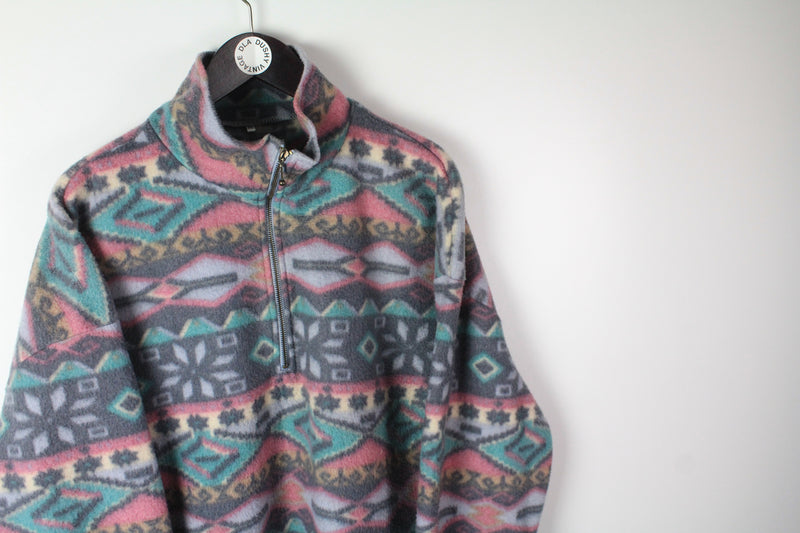 Vintage Fleece 1/4 Zip XLarge