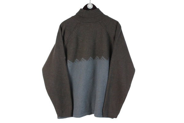 Vintage Adidas Turtleneck Sweater Medium / Large