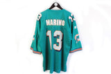 Vintage Miami Dolphins Starter Marino Jersey XLarge