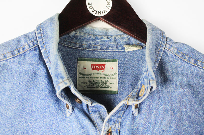 Vintage Levi's Denim Shirt XLarge