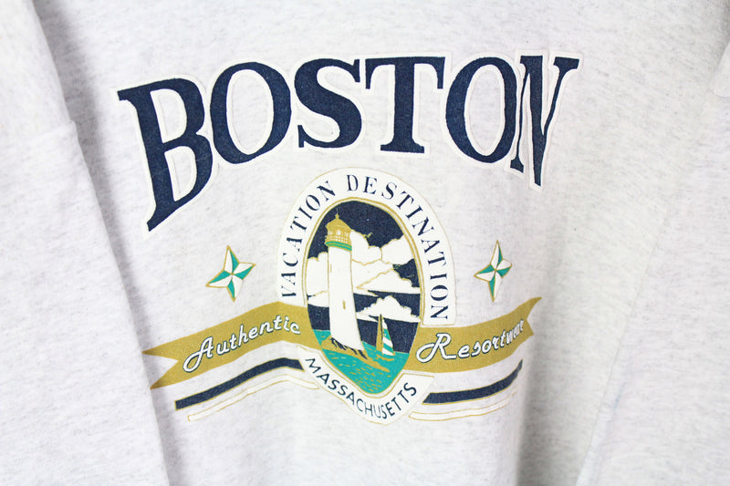 Vintage Boston Hanes Sweatshirt Large