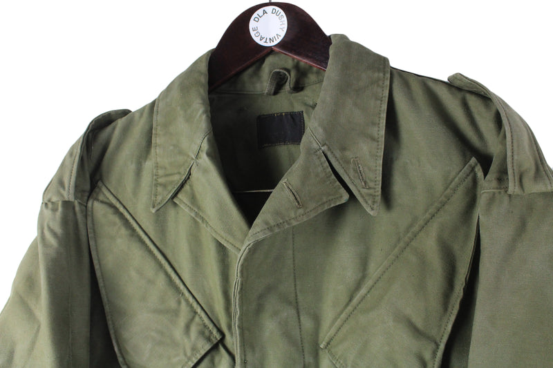 Vintage Military Jacket Medium