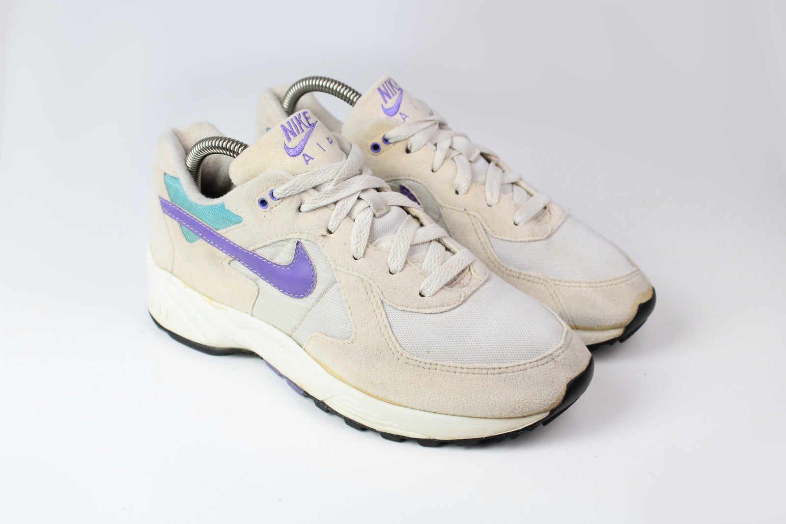 Vintage NIKE Air Icarus Sneakers Women's US 8 authentic store athletic shoes rare retro sport 90's run streetwear swoosh logo trainers old school